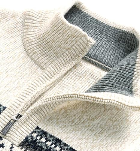 Scandinavian Zip Sweater
