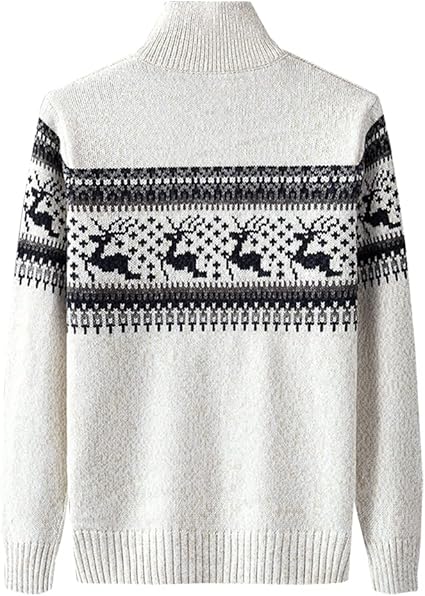 Scandinavian Zip Sweater