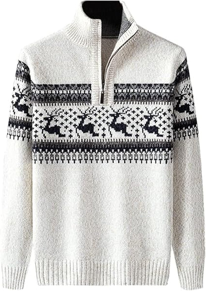 Scandinavian Zip Sweater