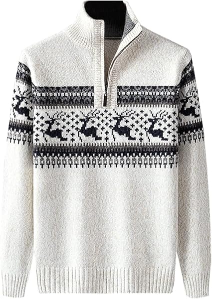 Scandinavian Zip Sweater