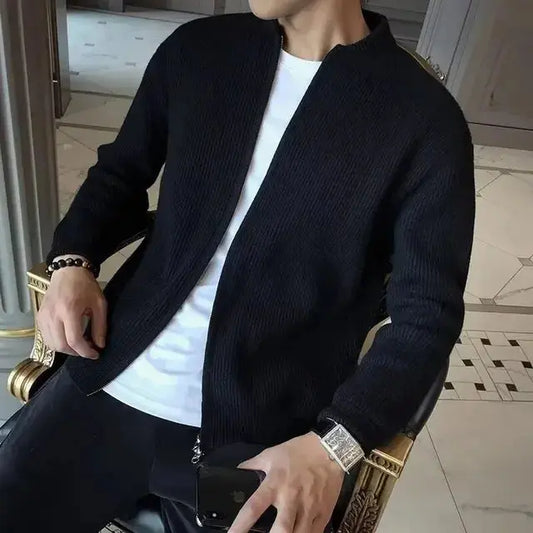 Classic Zip Cardigan